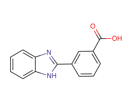 Molecular Structure of 402944-81-4 (3-(1H-BENZOIMIDAZOL-2-YL)-BENZOIC ACID)