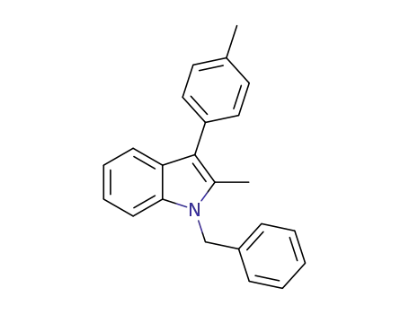 1-benzyl-2-methyl-3-(p-tolyl)-1H-indole
