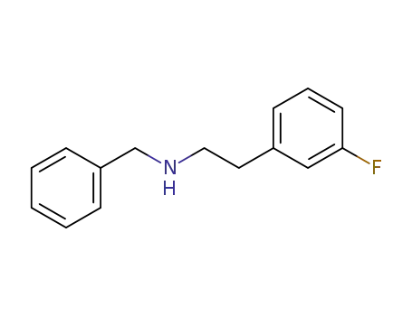 Molecular Structure of 1110646-00-8 (N-(3-fluorophenylethyl)benzylamine)