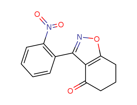 1,2-Benzisoxazol-4(5H)-one, 6,7-dihydro-3-(2-nitrophenyl)-