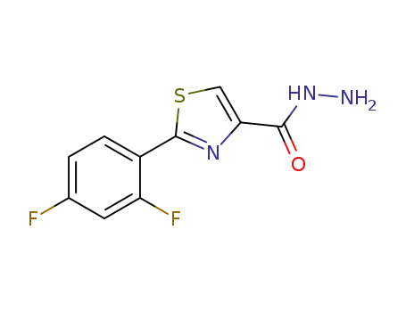 2-(2,4-difluorophenyl)thiazole-4-carbohydrazide