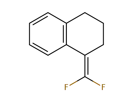Molecular Structure of 191014-21-8 (Naphthalene, 1-(difluoromethylene)-1,2,3,4-tetrahydro-)
