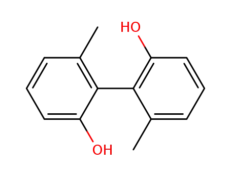 Molecular Structure of 32750-01-9 ([1,1-Biphenyl]-2,2-diol,6,6-dimethyl-(9CI))