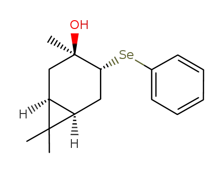 (1S,3R,4R,6R)-3,7,7-trimethyl-4-(phenylselenyl)bicyclo[4.1.0]heptan-3-ol