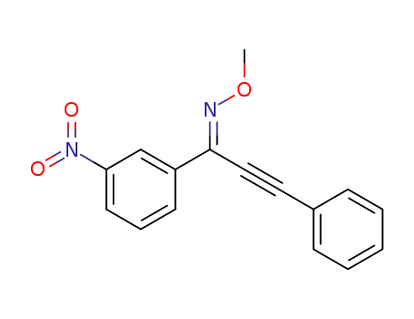 (Z)-1-(3-nitrophenyl)-3-phenylprop-2-yn-1-one O-methyl oxime