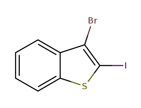 Benzo[b]thiophene, 3-bromo-2-iodo-(140898-76-6)