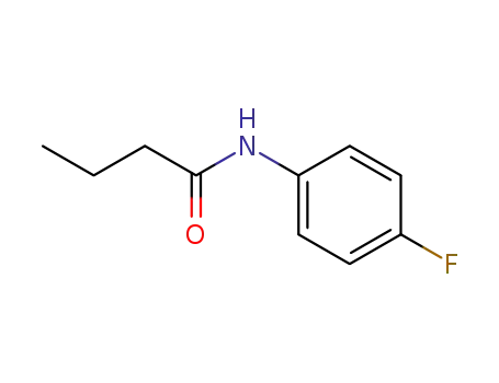 Molecular Structure of 35369-63-2 (N-(4-fluorophenyl)butyramide)
