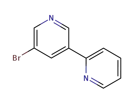 Molecular Structure of 35989-02-7 (2-(3-BROMOPYRIDIN-5-YL)PYRIDINE)