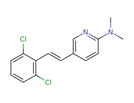(E)-5-(2,6-dichlorostyryl)-2-(N,N-dimethylamino)pyridine