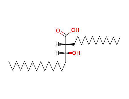 Octadecanoic acid,3-hydroxy-2-tetradecyl-, (2R,3R)-