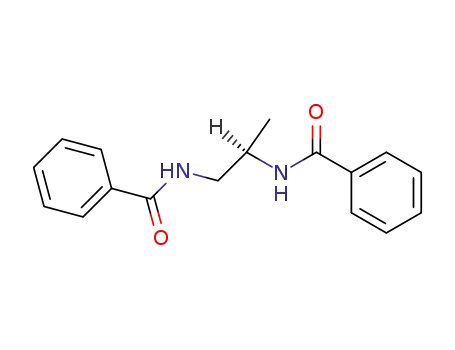 Molecular Structure of 122920-65-4 ((<i>R</i>)-1.2-bis-benzamino-propane)