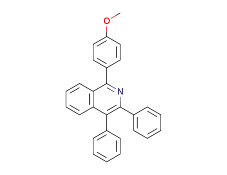 1-(4-methoxyphenyl)-3,4-diphenylisoquinoline