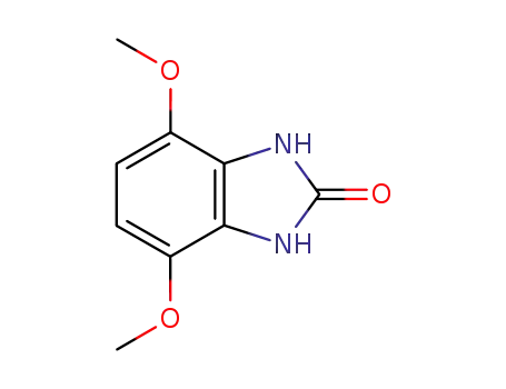 Molecular Structure of 25808-72-4 (2H-Benzimidazol-2-one,1,3-dihydro-4,7-dimethoxy-(9CI))