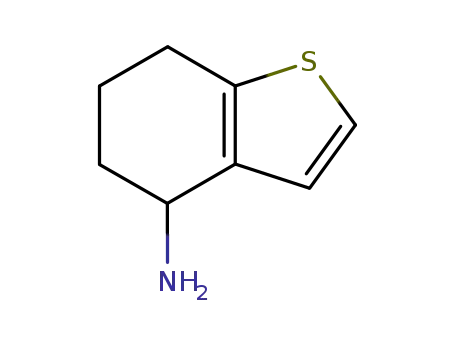 Molecular Structure of 58094-17-0 (4,5,6,7-Tetrahydro-1-benzothiophen-4-amine)
