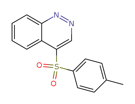 Molecular Structure of 62196-38-7 (Cinnoline, 4-[(4-methylphenyl)sulfonyl]-)