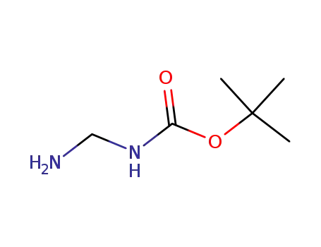 Molecular Structure of 73017-97-7 (tert-butyl (aminomethyl)carbamate)
