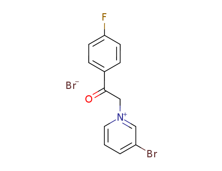 Pyridinium,3-bromo-1-[2-(4-fluorophenyl)-2-oxoethyl]-, bromide (1:1) cas  366-64-3