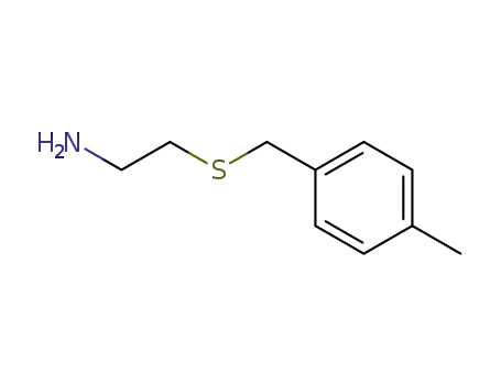 Molecular Structure of 106670-34-2 (2-[(4-METHYLBENZYL)THIO]ETHANAMINE)
