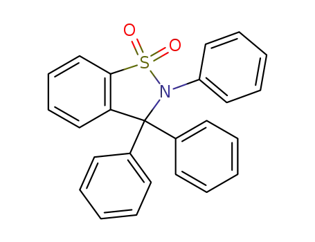 2,3,3-Triphenyl-2,3-dihydro-1,2-benzisothiazole 1,1-dioxide