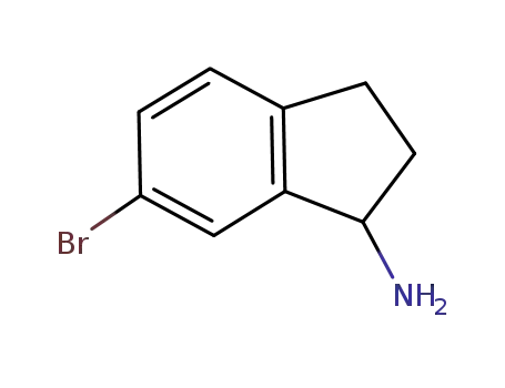 Molecular Structure of 907973-36-8 (6-BROMO-INDAN-1-YLAMINE HYDROCHLORIDE)