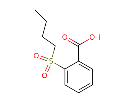 Molecular Structure of 57076-15-0 (2-(butylsulfonyl)benzoic acid)