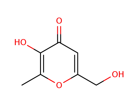 4H-Pyran-4-one, 3-hydroxy-6-(hydroxymethyl)-2-methyl-