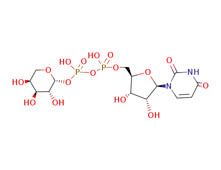 Molecular Structure of 15839-78-8 (UDP-L-arabinose)