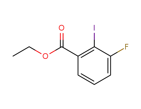 Molecular Structure of 389-43-5 (ethyl 3-fluoro-2-iodobenzoate)