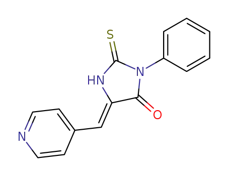3-phenyl-(5Z)-5-(pyridin-4-ylmethylene)-2-thioxoimidazolin-4-one