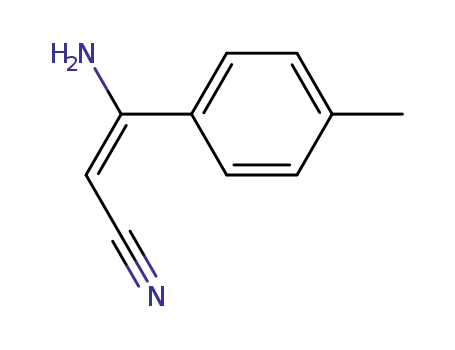 (E)-3-AMINO-3-(4-METHYLPHENYL)-2-PROPENENITRILE