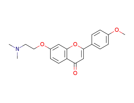 7-(2-(dimethylamino)ethoxy)-2-(4-methoxyphenyl)-4H-chromen-4-one
