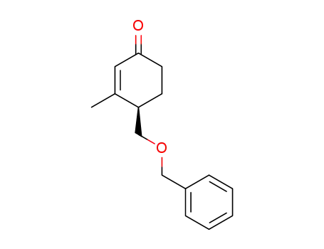 (+)-4-<(Benzyloxy)methyl>-3-methyl-2-cyclohexen-1-one