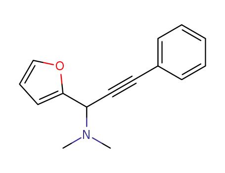 1-(furan-2-yl)-N,N-dimethyl-3-phenylprop-2-yn-1-amine