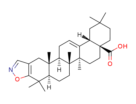 Oleana-2,12-dieno[2,3-d]isoxazol-28-oic acid