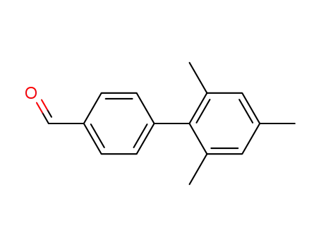 Molecular Structure of 106359-72-2 (2',4',6'-trimethyl-[1,1'-biphenyl]-4-carbaldehyde)