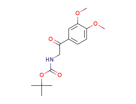[2-(3,4-DIMETHOXY-PHENYL)-2-OXO-ETHYL]-탄산 tert-부틸 에스테르