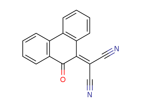 Propanedinitrile,2-(10-oxo-9(10H)-phenanthrenylidene)- cas  14619-80-8
