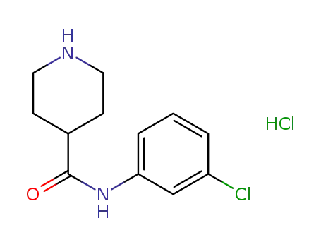 Molecular Structure of 1579822-78-8 (N-(3-chlorophenyl)piperidine-4-carboxamide)