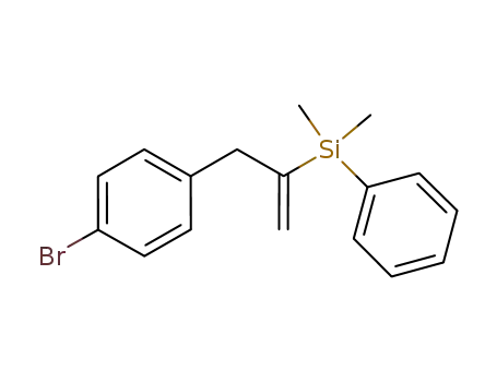 (3-(4-bromophenyl)prop-1-en-2-yl)dimethyl(phenyl)silane