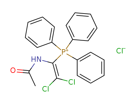 (1-ACETYLAMINO-2,2-DICHLOROVINYL)TRIPHENYLPHOSPHONIUM CHLORIDE