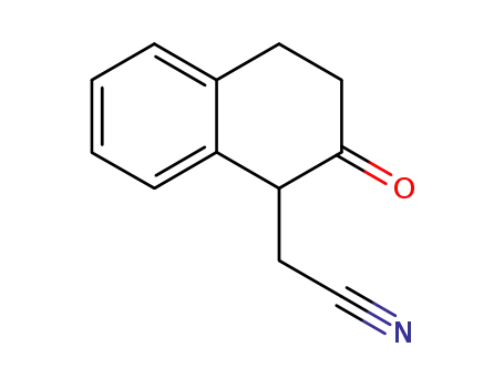 2-(2-oxo-1,2,3,4-tetrahydronaphthalen-1-yl)acetonitrile