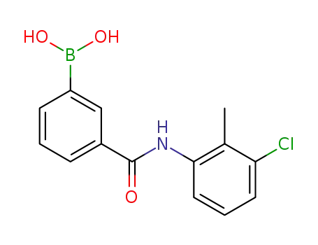 (3-((3-Chloro-2-methylphenyl)carbamoyl)-phenyl)boronic acid