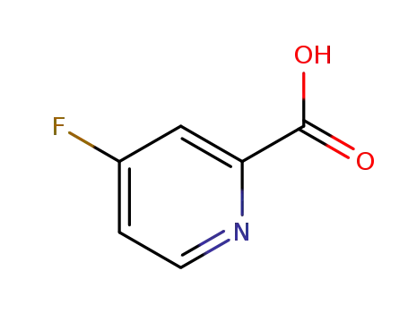 Molecular Structure of 886371-78-4 (4-FLUORO-PYRIDINE-2-CARBOXYLIC ACID)