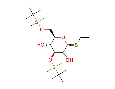 ethyl 3,6-di-O-(tert-butyldimethylsilyl)-1-thio-β-d-glucopyranoside