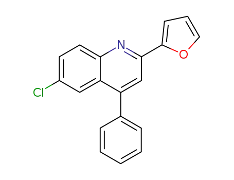 6-chloro-2-(furan-2-yl)-4-phenylquinoline
