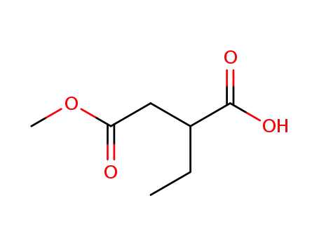 Molecular Structure of 64434-42-0 (Butanedioic acid, ethyl-, 4-methyl ester)