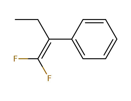 Molecular Structure of 938-78-3 (Benzene, [1-(difluoromethylene)propyl]-)