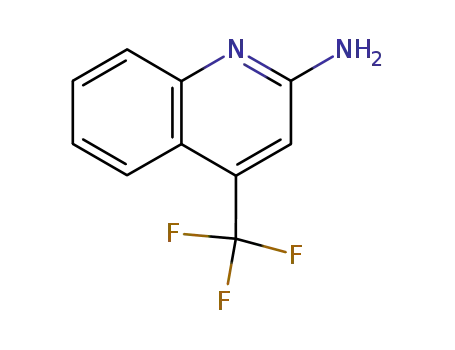 Molecular Structure of 211449-19-3 (4-(Trifluoromethyl)quinolin-2-amine)