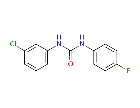 1-(3-chlorophenyl)-3-(4-fluorophenyl)urea cas  13208-44-1