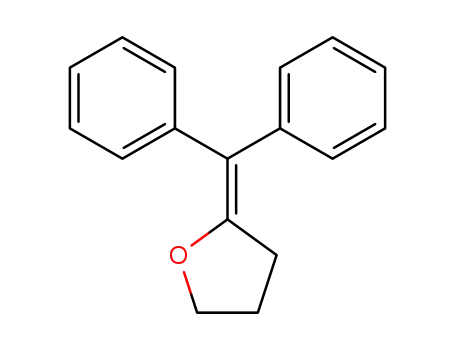 Molecular Structure of 39077-35-5 (2-(diphenylmethylidene)tetrahydrofuran)